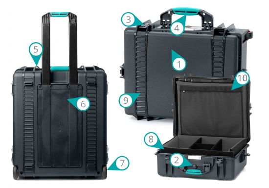 Kunststoffkoffer adventureLine HPRC