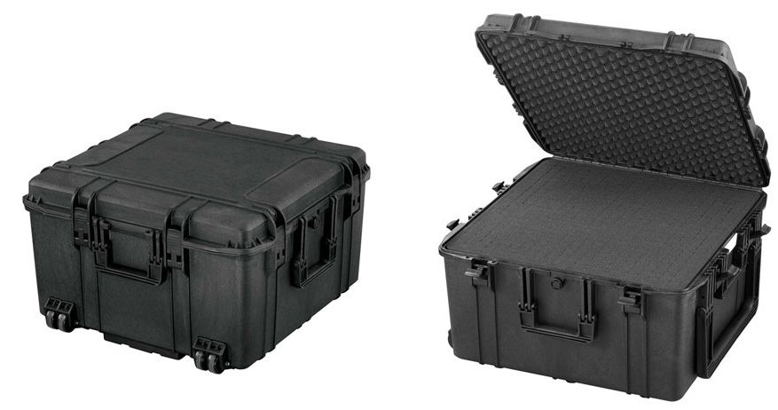 robuster wasserdichter Kunststoffkoffer outdoorLine 3630.360